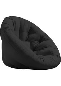 Kugelsessel Karup Design "Nido - bequemer & moderner Relaxsessel mit Schlaffunktion", grau, Sessel, Kugelsessel