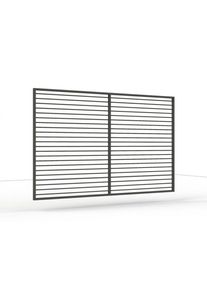 siena GARDEN Sichtschutz, Anthrazit, Metall, 300x210x0.5 cm, Sonnenschutz, Sichtschutz