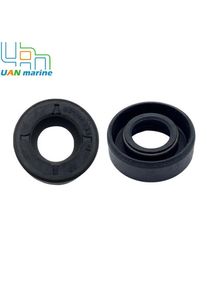 2PCS Oil Seal For 75 90 HP 4-Stroke Honda 91253-ZW1-003 Mercury Marine 26-8164641 26-76384 26-8M0204708 26-816464 9-76116