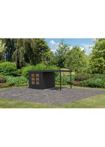 M&Ouml;BELIX M&ouml;belix , Anthrazit , Holz, Metall , 209x208x213 cm ,