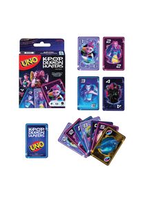Spiel Mattel GAMES "UNO Kpop Demon Hunters", bunt, Spiele, Kinder, Pappe, Spiel