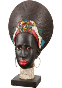 Dekofigur CASABLANCA BY GILDE "Frauenb&uuml;ste Anouk", braun, B:19cm H:34cm T:15cm, Kunstharz, Dekofiguren, Dekofigur