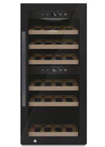 CASO GERMANY CASO Weink&uuml;hlschrank "718", Energieeffizienz: G, schwarz, B:40cm H:87,6cm T:59,6cm, Weink&uuml;hlschr&auml;nke, WineExclusive 24 Smart, Weink&uuml;hlschrank