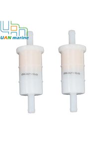 2Pcs 5/16" 816296Q2 Inline Fuel Filter for Mercury Marine 35-816296Q2 35-164941 35-8162961 35-816296T1 18-7830