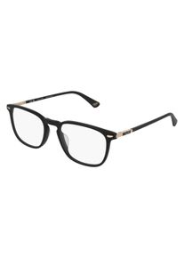 Police VPLF81 Brille Herren | Fassung: Vollrand, Quadratisch, Schwarz Matt