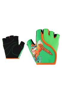 Fahrradhandschuhe Ziener "CLAUDI-Z", Kinder, Gr. M, gr&uuml;n (lime gr&uuml;n), Materialmix, Handschuhe Fahrradhandschuhe