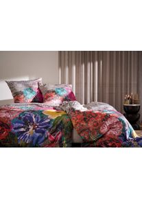 Bettw&auml;sche Apelt "Evita", grau, bunt, B/L: 135cm x 200cm, 1 Stk., 1 Stk., Satin (Bio-Baumwolle), B/L: 80cm x 80cm, 2, Satin (Bio-Baumwolle), Bezug: 100% Baumwolle, Bettw&auml;sche, Bettw&auml;sche, Bettw&auml;sche-Set mit Rei&szlig;verschluss, Baumwoll-Satin, Digitaldruck