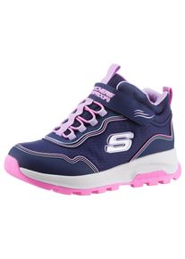 Sneaker Skechers "STORM BLAZER", M&auml;dchen, Gr. 37, bunt (navy, rosa, lila), Lederimitat, Textil, kontrastfarbene Details, Schuhe Sneaker, Trekking Schuh, Freizeitschuh, Kindergartenschuh mit Tex-Membrane