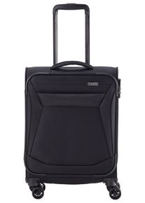 Weichgep&auml;ck-Trolley Travelite "CHIOS Reisekoffer", Damen, Gr. B/H/T: 39cm x 55cm x 20cm 34 l, schwarz, Polyester, unifarben, Basic, Koffer Weichgep&auml;ck-Trolley, TSA-Schloss &ndash; flexibles Reisegep&auml;ck