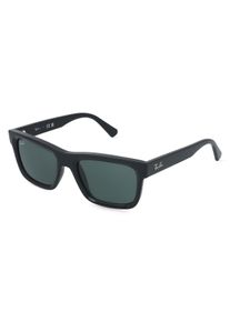 Ray-Ban Ray Ban Junior RJ9196S | Dzieci okulary przeciwsłoneczne | Prostokątne | Oprawka: Tworzywo Sztuczne Czarny | Kolor szkła: Zielony Pełny Kolor