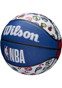 Basketball Wilson "NBA ALL TEAM BSKT RWB SZ7" Gr. 7, bunt, B&auml;lle, Kinder, 7, Synthetik, bedruckt, Basketball, f&uuml;r Kinder, mit bedruckter Optik, aus Synthetik
