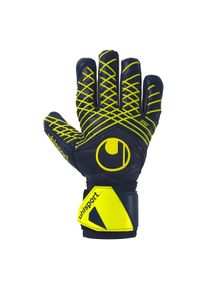 Torwarthandschuhe Uhlsport "Torwarthandschuhe Prediction Supersoft HN", Herren, Gr. 7.5, rot (fluo rot, fluo gelb, schwarz), Obermaterial: 81% Gummi rubber. 13% Polyester PES. 6% Nylon NY., Handschuhe Torwarthandschuhe