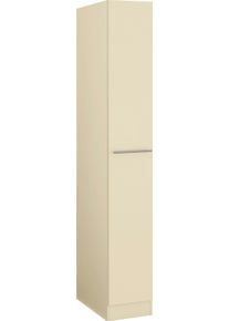 Wiho-K&uuml;chen Apothekerschrank WIHO K&Uuml;CHEN "Unna", beige (front und korpus: magnolia), B:30cm H:200cm T:57cm, Schr&auml;nke, Apothekerschrank, Auszug mit 4 Ablagef&auml;chern