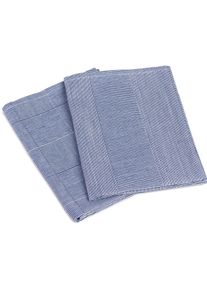 G&ouml;zze Geschirrtuch G&Ouml;ZZE "Geschirrt&uuml;cher, Des. 60054", blau, B:50cm L:70cm, 100% Baumwolle, Geschirrt&uuml;cher, Geschirrtuch, aus 100% Baumwolle, jacquard gewebt