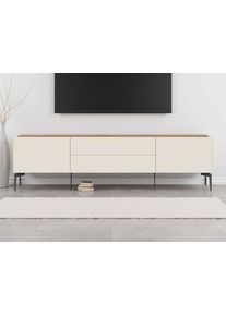 TV-Board OTTO HOME "Sky45", beige (cashmere farbe), B:176cm H:37cm T:47cm, Holzwerkstoff, MDF, Sideboards, TV-Board, Lackiert mit wasserbasiertem UV-Lack