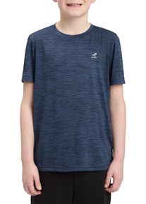 T-Shirt Energetics "Ju.-T-Shirt Telly II SS B", Jungen, Gr. 164, blau (melange, navy schwarz), Jersey, Obermaterial: 100% Polyester, normal, Rundhals, Shirts T-Shirt, Kurzarmdesign, mit Rundhalsausschnitt, aus Polyester-Jersey