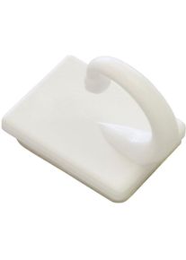 Raffhaken Gardinia "selbstklebend" Gr. 1, wei&szlig;, L:2,5cm, Raffhalter, Raffhaken, zum Raffen und Drapieren