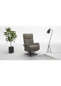 Sit & More TV-Sessel SIT & MORE "Triple Seven Xtra large, bis 200kg belastbar, mit Herz-Waage Funktion", braun (schlamm), B:86cm H:113cm T:86cm, 100%Polyester, Sessel, TV-Sessel, inkl. Kopfteil- & Drehfunktion, wahlweise mit Akku und Aufstehhilfe