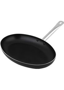 CS SOLINGEN Fischpfanne CARL SCHMIDT SOHN "Solaris", schwarz, B:26cm L:35cm, Pfannen, Fischpfanne, 36x25 cm, Induktion