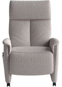 Sit & More TV-Sessel SIT & MORE "Cremona Comfort Plus", silber, B:87cm H:114cm T:89cm, 100% Polyester, Sessel, TV-Sessel, bis 200 Kg belastbar, mit Herz-Waage Funktion