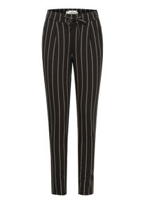 Stoffhose Ichi "Casual Hose IHRUTI", Damen, Gr. M, N-Gr, schwarz, Obermaterial: 68% Viskose CV. 25% Polyamid PA. 5% Polyester PES. 2% Elasthan EL., Hosen Stoffhose