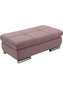 Stauraumhocker "SO 4100", lila (flieder), B:128cm H:43cm T:68cm, SET ONE BY Musterring, Hocker, Stauraumhocker