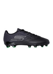 Skechers Stevige grondvoetbalschoenen voor kinderen (Zwart)