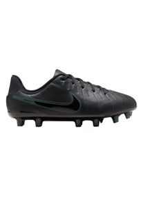 Nike Tiempo Legend 10 voetbalschoenen voor kinderen, voor harde ondergrond (Zwart, Groen)