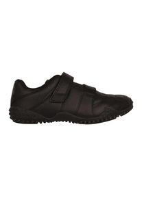 Lonsdale Kinderen Fulham Leren Sneakers (Zwart)