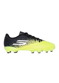 Skechers Stevige grondvoetbalschoenen voor kinderen (Geel/zwart)