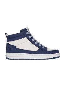 Skechers Hoge sneakers met fleecevoering voor kinderen (Marine/Tan)