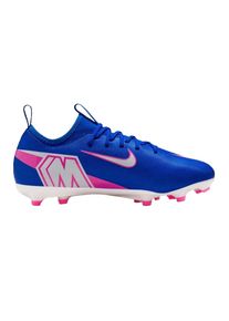 Nike Mercurial voetbalschoenen voor kinderen (firm ground) (Blauw/Wit/Roze)