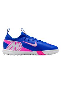 Nike Zoom Mercurial Vapor 16 voetbalschoenen voor kinderen (Blauw/Wit/Roze)