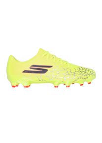 Skechers SKX 01 Academy voetbalschoenen voor kinderen (voor harde ondergrond) (Geel/zwart)