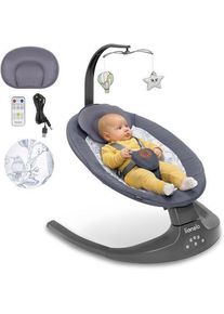 lionelo Ralf 2-in-1 Babywippe | grau