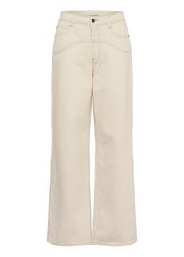 Regular-fit-Jeans Kaffe "Jeans KAcatharina", Damen, Gr. 38, N-Gr, wei&szlig; (sanftes wei&szlig; washed), Obermaterial: 100% Baumwolle CO., Jeans Regular-fit-Jeans