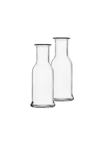 Karaffe ST&Ouml;LZLE "Karaffen Purity 500 ml 2er Set transparent", bunt (transparent), Karaffen, Karaffe