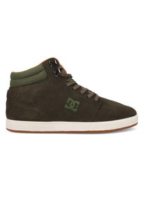 Outdoorwinterstiefel DC Shoes "Crisis 2 Hi Wnt", Herren, Gr. 8,5(41), wei&szlig; (olive, sanftes wei&szlig;), Obermaterial: Leder [Kuh] / Futter: Textil / Au&szlig;ensohle: Gummi., Schuhe Outdoorwinterstiefel