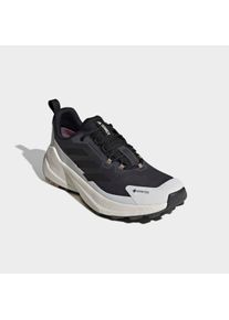 Wanderschuh adidas terrex "TRAILMAKER 2 GORE-TEX", Herren, Gr. 47, schwarz-wei&szlig; (chalk wei&szlig;, core schwarz, carbon), Synthetik, Textil, Schuhe Wanderschuh, wasserdicht dank Gore-Tex Membrane