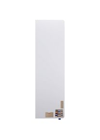 WALL-UP Whiteboard, emailliert, wei&szlig;, BxH 600 x 2000 mm, abgerundete Ecken rechts Legamaster