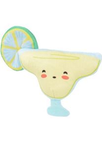 FIT+FUN jouet pour chat lot de 2 jouets cocktail en peluche, avec film froiss&eacute; 10 &times; 5 cm