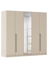 M&Ouml;BELIX M&ouml;belix , Silberfarben, Champagner , Holzwerkstoff , 5 F&auml;cher , 226x210x54 cm ,