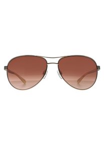 Ted Baker Aviator Unisex Zwart Bruin Kleurverloop TB1271 Oliver