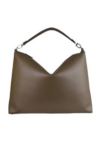 Toteme Leren tas met afgeschuinde randen Groen
