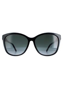 Jimmy Choo Lidie/F/SK 807/9O zwart grijs gradi&Atilde;&laquo;nt zonnebril