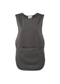 Premier Dames / Dames Pocket Tabard / Werkkleding (Pakket van 2) (Donkergrijs)