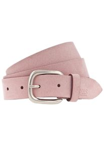 H.I.S. Lederg&uuml;rtel H.I.S, Damen, Gr. 95, rosa (rose), Rindsleder, unifarben, Basic, G&uuml;rtel Lederg&uuml;rtel, mit H.I.S Blindpr&auml;gung - NEU bis Gr. 125 verf&uuml;gbar