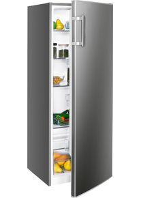 Hanseatic K&uuml;hlschrank "HKS14355DI", Energieeffizienz: D, edelstahlfarben, Rechtsanschlag, wechselbar, K&uuml;hlschr&auml;nke, inkl. 3 Jahre Herstellergarantie, K&uuml;hlschrank