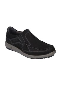 Slipper Josef Seibel "Enrico 19, schwarz", Herren, Gr. 46, schwarz, Obermaterial: 100% Rindsleder Leather cow., Schuhe Slipper