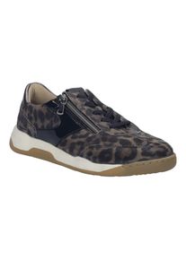 Sneaker Josef Seibel "Arleen 04, taupe-multi", Damen, Gr. 40, grau (taupe, multi), Obermaterial: 100% Rindsleder Leather cow., Schuhe Sneaker